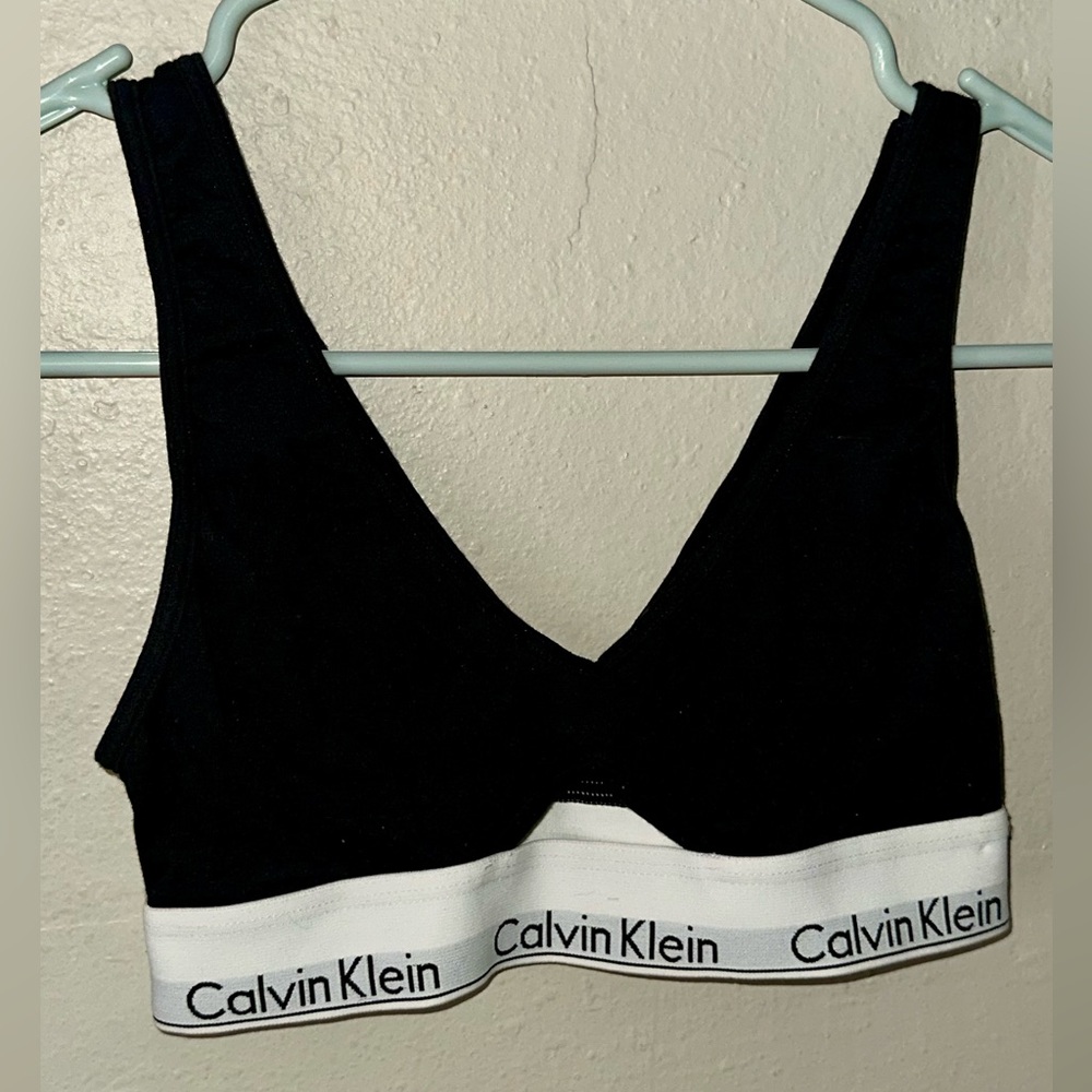 Calvin Klein Black and White Bralette